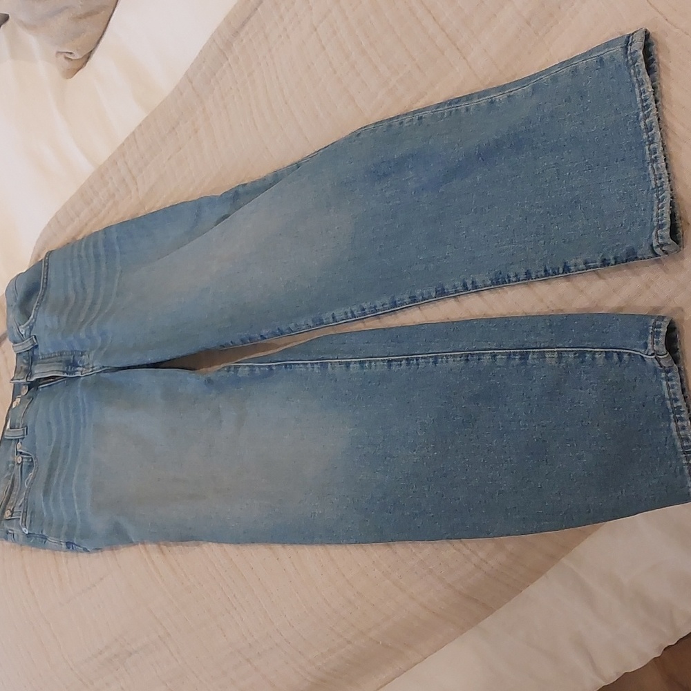 Madewell straight leg denim
